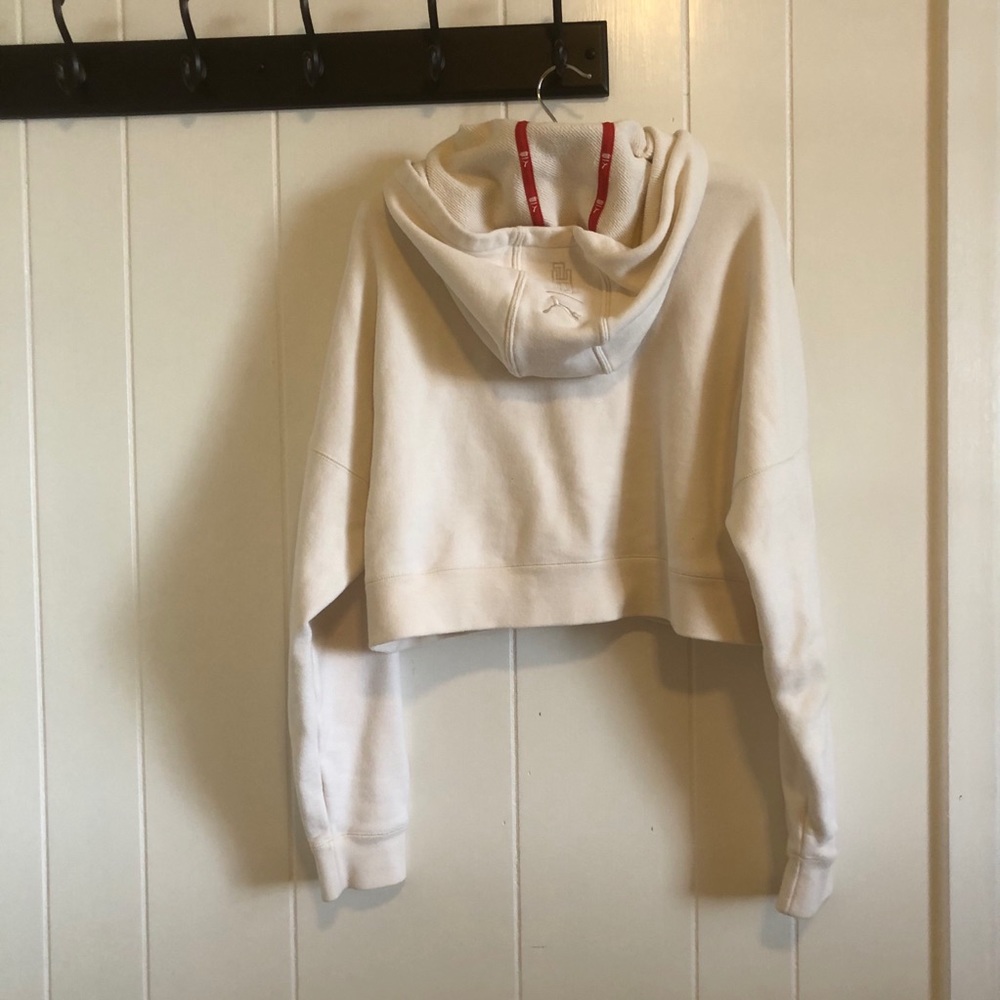 Puma Cropped Oversized Hoodie